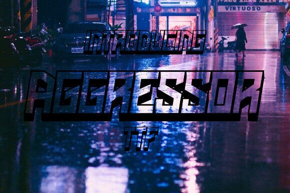 Aggressor Font: A Bold Typeface for a Bolder Brand Identity
