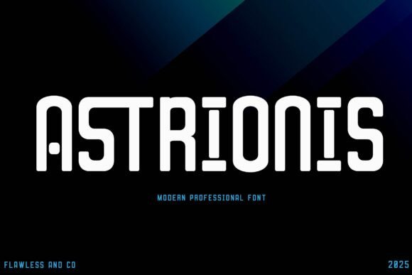 Astrionis Font: A Bold Typeface for Modern Web Design