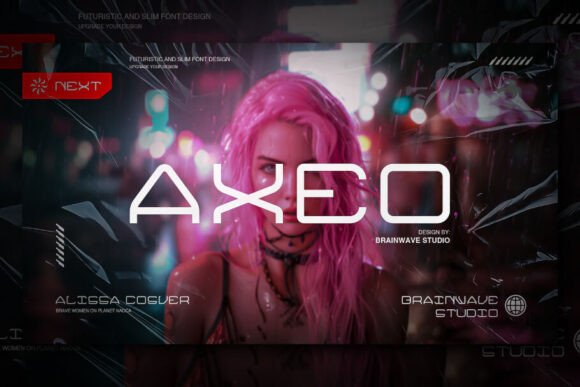 Axeo Typeface: Elevating Brand Identity for Modern Businesses