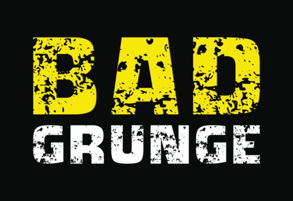 Bad Grunge Font: A Bold Display Typeface for Campaign Impact
