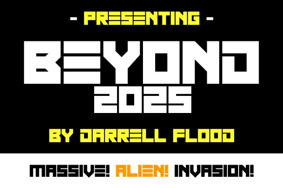 Beyond 2025: A Futuristic Font for Bold Campaigns