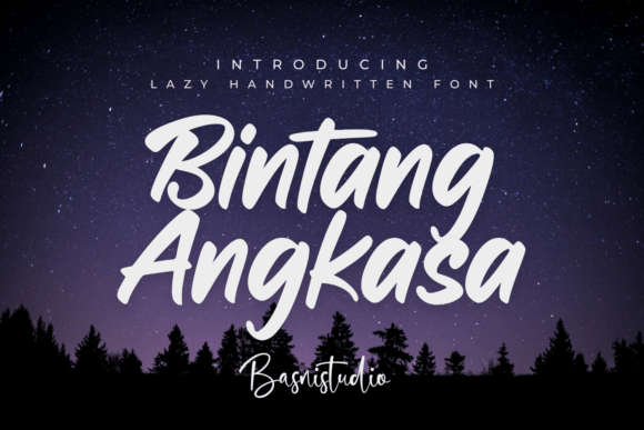 Bintang Angkasa Font: A Bold Statement for Modern Branding