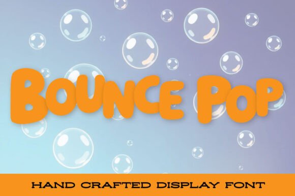 Bouncepop: The Playful Display Font for Engaging Editorial Design
