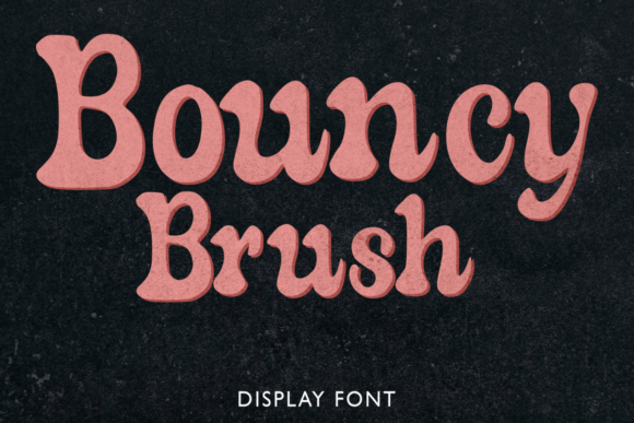 Bouncy Brush: A Display Font That Elevates Editorial Design