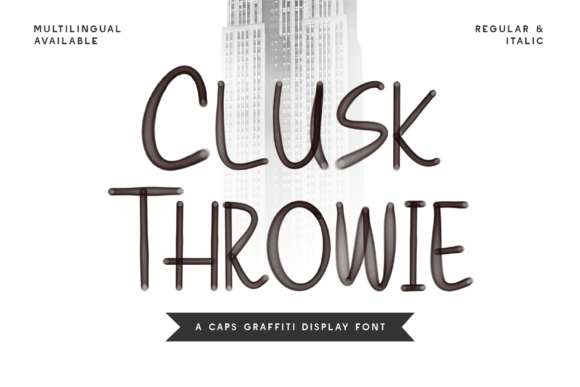 Clusk Throwie Font: A Bold Way to Boost Your Brand’s Visual Identity