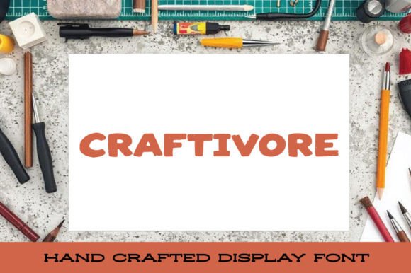 Craftivore: The Handmade Typeface That Transforms Your Brand Identity