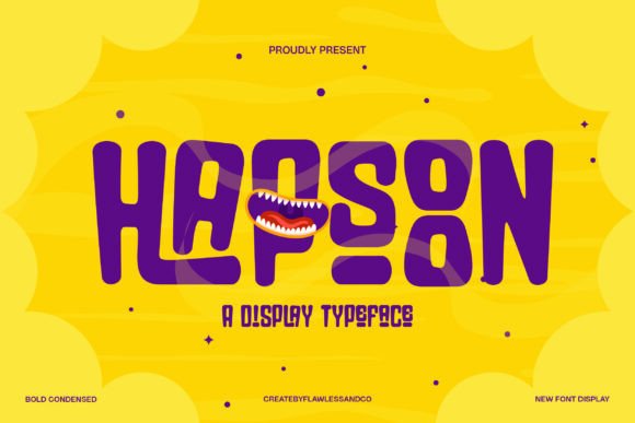 Hapsoon: A Bold Typeface for Marketers Who Want to Make an Impact