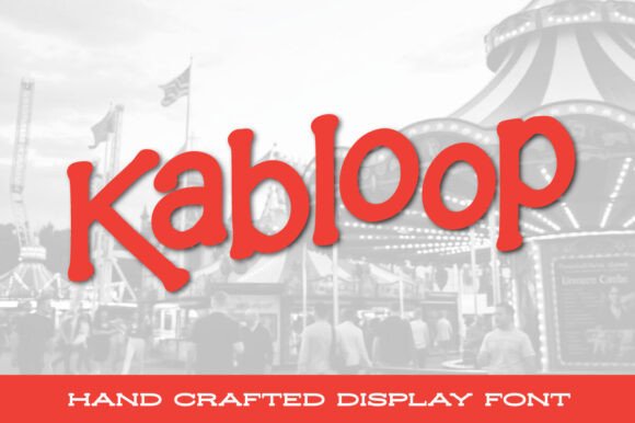 Kabloop Font: A Playful Typeface for Creative Makers