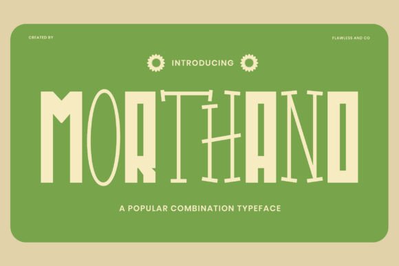 Morthano Font: A Bold Choice for Creative Web Typography