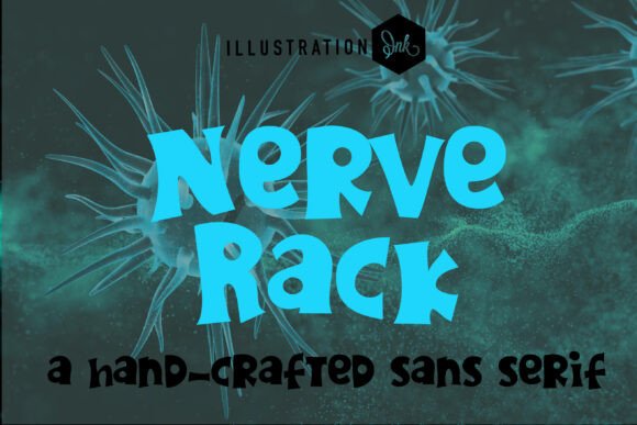 Nerve Rack: A Whimsical Display Font for Handmade Creations