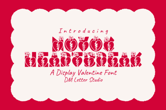 Novox Heartbreak: A Display Font with Emotional Depth