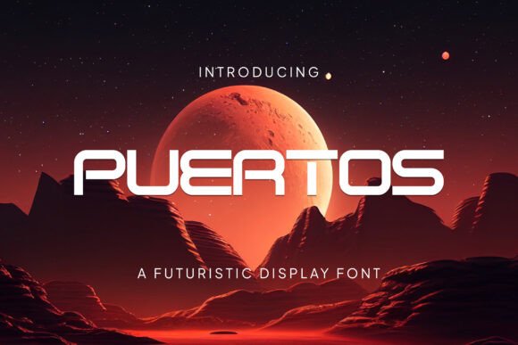 Puertos: A Bold Serif Typeface for Creative Makers