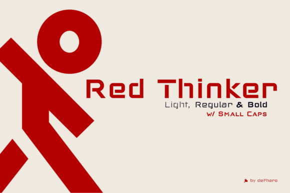 Red Thinker Font: A Polished Choice for Small Business Branding