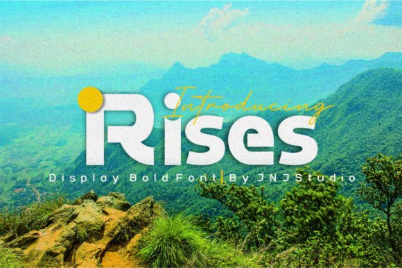 Rises Font: A Bold Choice for Editorial Design