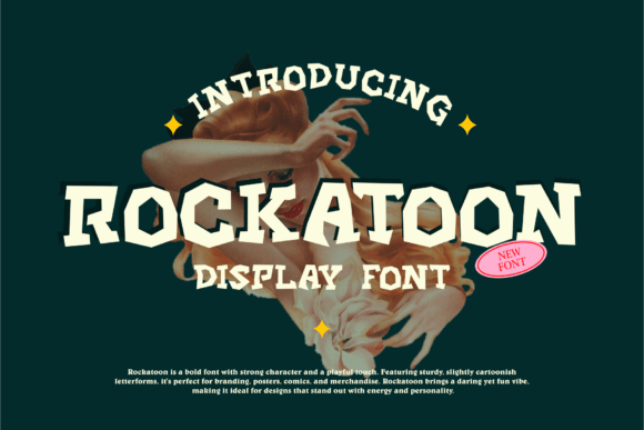 Rockatoon: The Playful Display Font That Elevates Your Campaigns