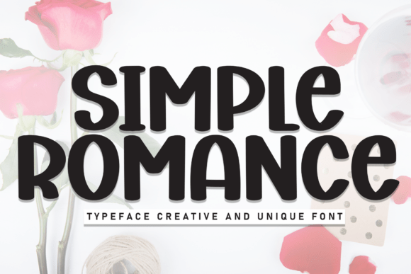 Simple Romace Font: A Bold Choice for Branding and Display Design