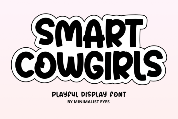 Smartcowgirls Font: A Playful Typeface for Bold Branding