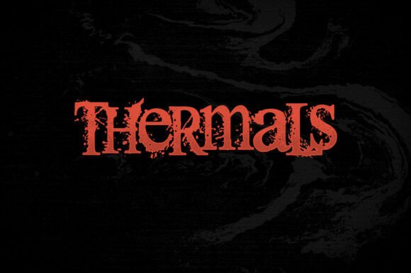 Thermals Font: Bold and Gritty for Crafters Who Want Impact